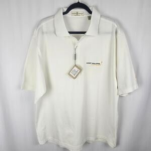 FAIRWAY & GREENE Johnnie Walker Keep Walking Polo XL Y2K Golf NWT Limited Issue